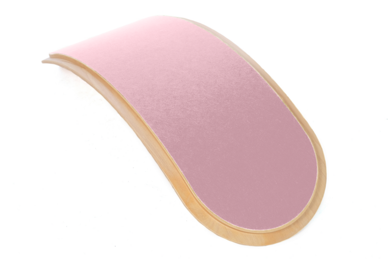 Rockerboard Moon Stepped  - balansbord - Licht Roze