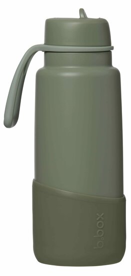 B.box bumper voor Flip Top drinkfles 1L | Olive