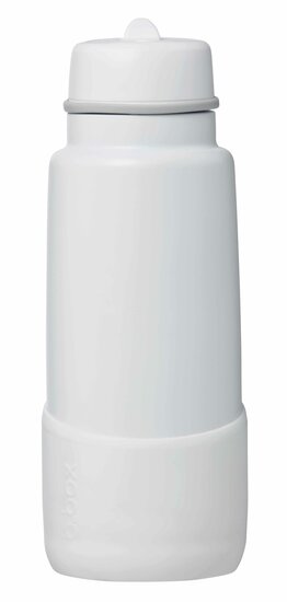 B.box bumper voor Flip Top drinkfles 1L | White Out