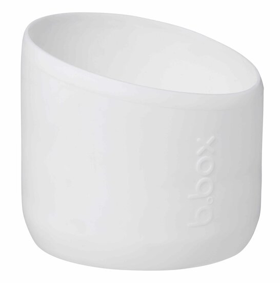 B.box bumper voor Flip Top drinkfles 1L | White Out