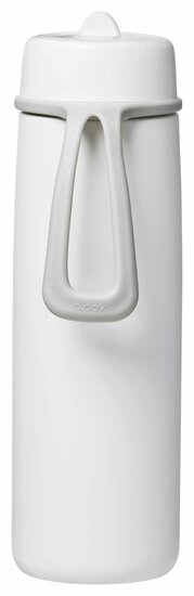 B.box ge&iuml;soleerde Flip Top drinkfles 690ml | White Out