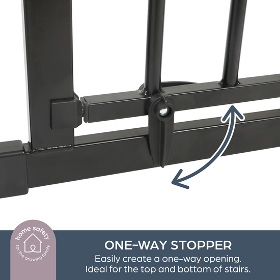 Dreambaby Discovery 3 Adapta Traphekje 74.5-195cm | Zwart