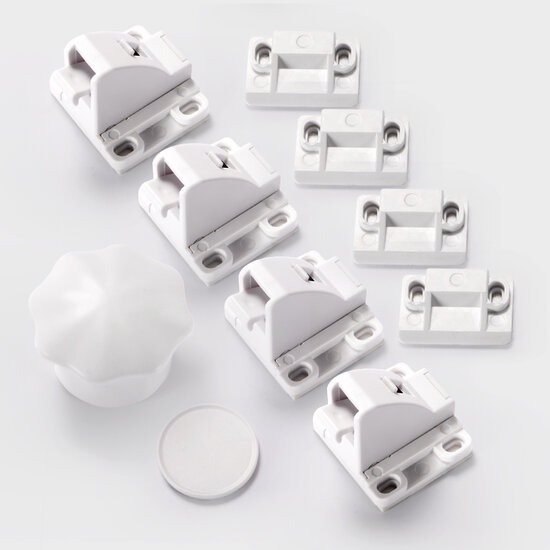 Jippie&#039;s zelfklevend magneetslot 4+1 