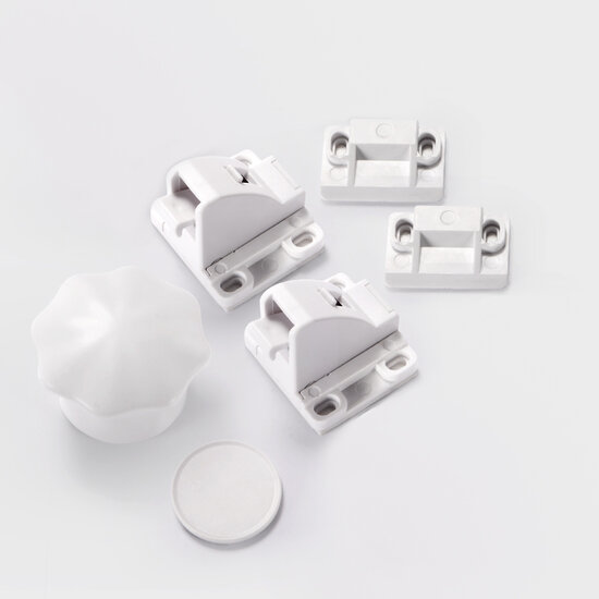 Jippie&#039;s zelfklevend magneetslot startersset (2 + 1 sleutel)