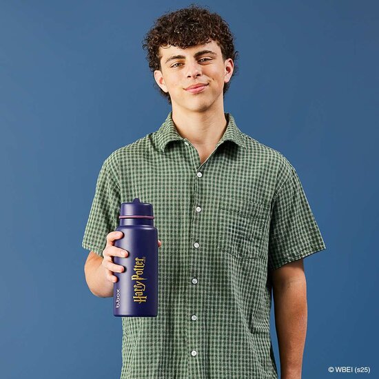 B.box ge&iuml;soleerde Flip Top drinkfles 1L | Harry Potter&reg;