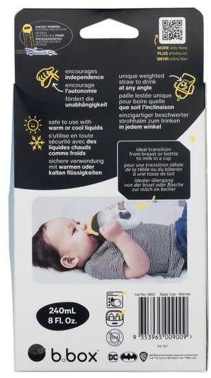 B.box Sippy Cup 240ml | Batman