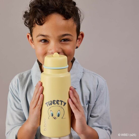B.box ge&iuml;soleerde Flip Top drinkfles 1L | Looney Tunes