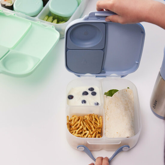 🍎 b.box mini lunchbox Spearmint &ndash; geschikt voor fruit en snacks
