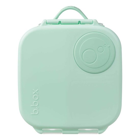 🍏 b.box Spearmint mini lunchbox open met inhoud