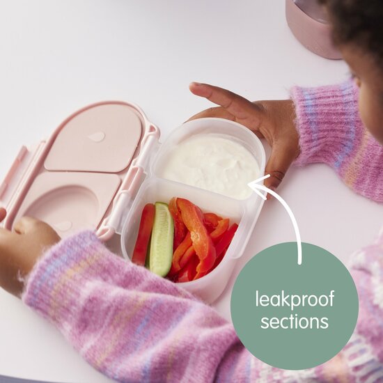 &quot;Lekvrije Lemon Twist Snackbox voor yoghurt en fruit&quot;