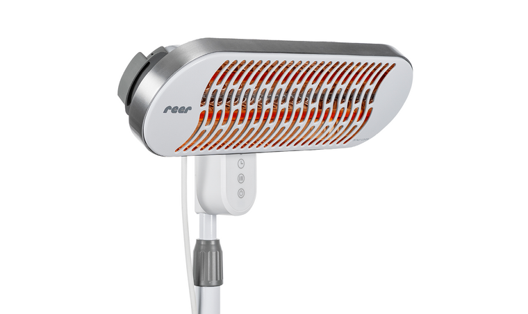 Reer HeatCare+ Flex 2in1 commode verwarmer vrijstaand in babykamer