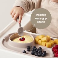 B.box oprolbaar bordje | Roll &amp; Go mealtime mat | Latte