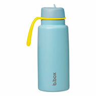 B.box ge&iuml;soleerde Flip Top drinkfles 1L | Pool Side