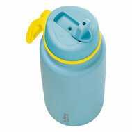 B.box ge&iuml;soleerde Flip Top drinkfles 1L | Pool Side