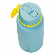 B.box ge&iuml;soleerde Flip Top drinkfles 1L | Pool Side