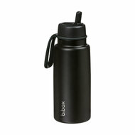 B.box ge&iuml;soleerde Flip Top drinkfles 1L | Deep Space