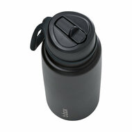 B.box ge&iuml;soleerde Flip Top drinkfles 1L | Deep Space