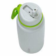 B.box ge&iuml;soleerde Flip Top drinkfles 1L | Lime Time