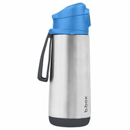 B.box ge&iuml;soleerde sportfles 500ml | Blue Slate