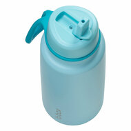 B.box ge&iuml;soleerde Flip Top drinkfles 1L | Lagoon