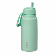 B.box ge&iuml;soleerde Flip Top drinkfles 1L | Spearmint