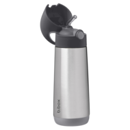 B.box ge&iuml;soleerde drinkfles 500ml | Graphite