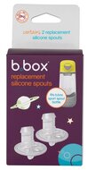 B.box reserve tuitjes voor Sportfles 450ML en 600ML| Set van 2 stuks