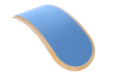 Rockerboard Moon Stepped  - balansbord - Cichorei Blauw