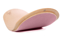 Rockerboard Moon Stepped  - balansbord - Licht Roze