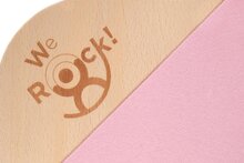 Rockerboard Moon Stepped  - balansbord - Licht Roze