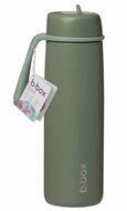 B.box ge&iuml;soleerde Flip Top drinkfles 690ml | Olive