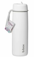 B.box ge&iuml;soleerde Flip Top drinkfles 690ml | White Out