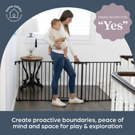 Dreambaby Discovery 3 Adapta Traphekje 74.5-195cm | Zwart