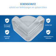 Reer Hoekbescherming transparant - 8 stuks