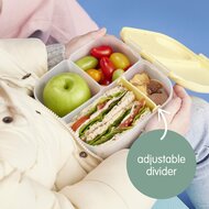👜 b.box Spearmint mini lunchbox &ndash; zijaanzicht met draaggreep