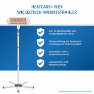 Reer HeatCare+ Flex 2in1 commode verwarmer vrijstaand in babykamer